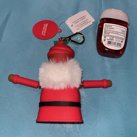 🆕 Bath & Body Works Nutcracker Anti-Bacterial Holder and Gingham Love Sanitizer - Picture 6 of 9